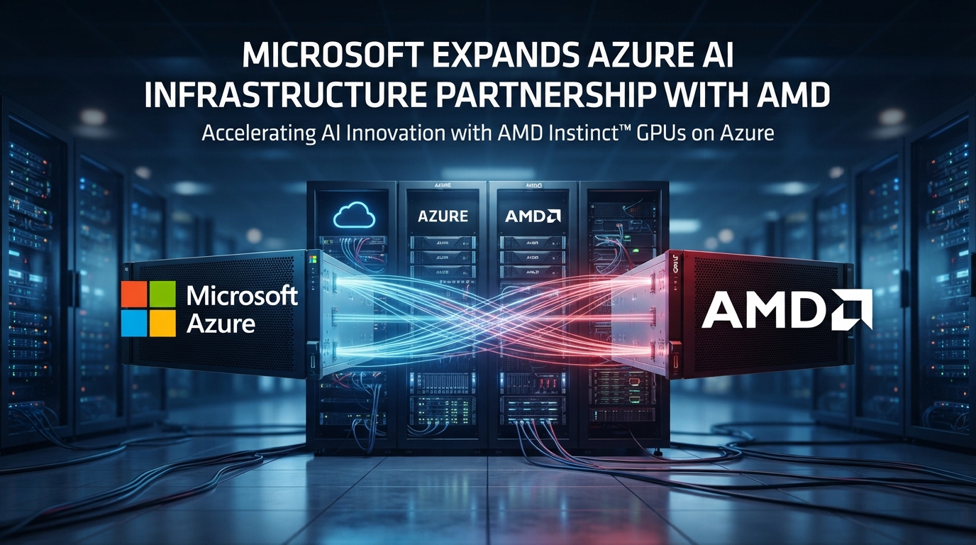 Microsoft expands Azure AI infrastructure partnership with AMD