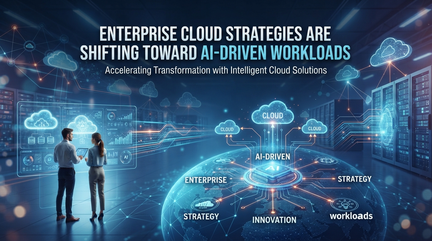 Enterprise cloud strategies are shifting toward AI-driven workloads