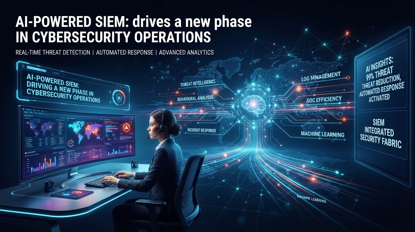 AI-powered SIEM drives a new phase in cybersecurity operations