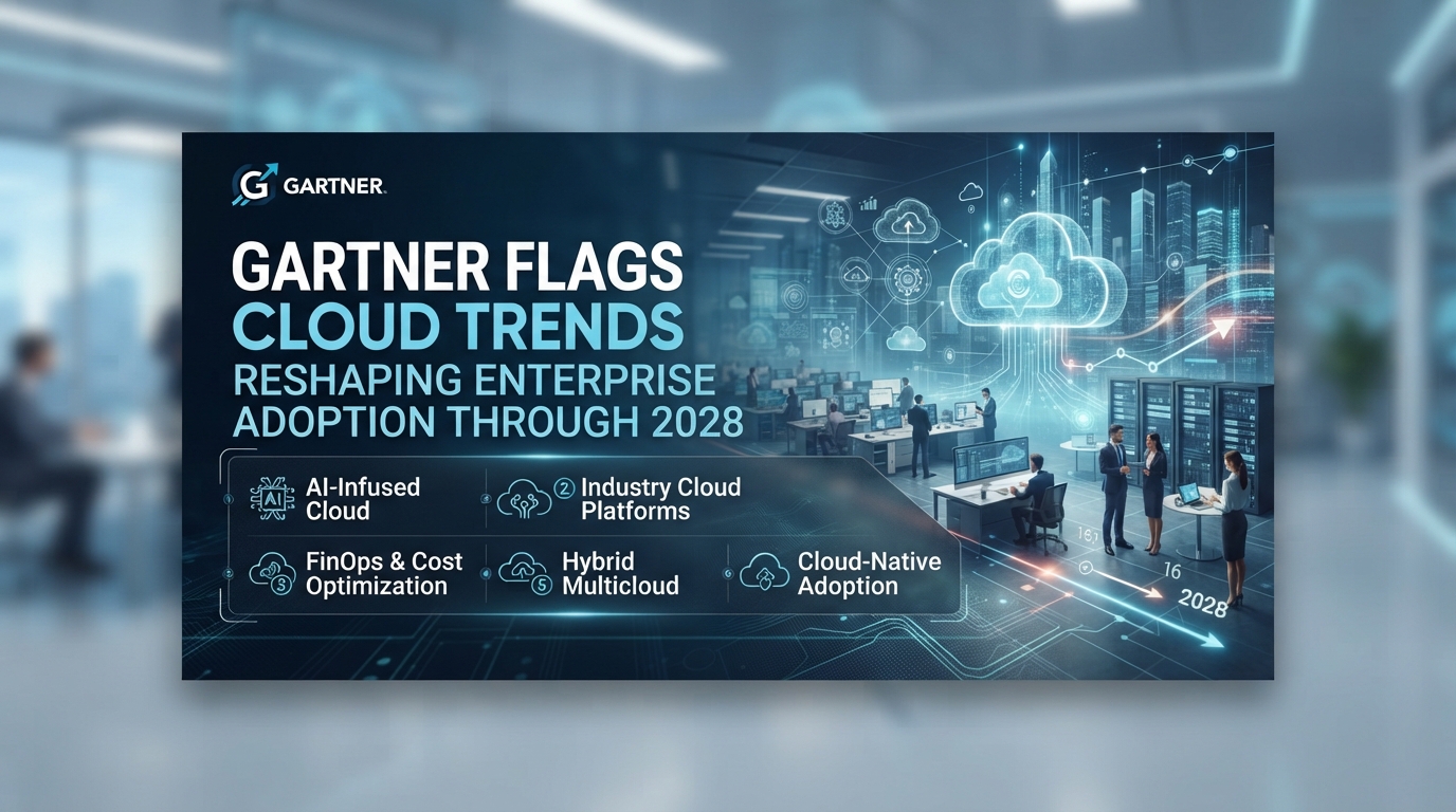 Gartner flags cloud trends reshaping enterprise adoption through 2028