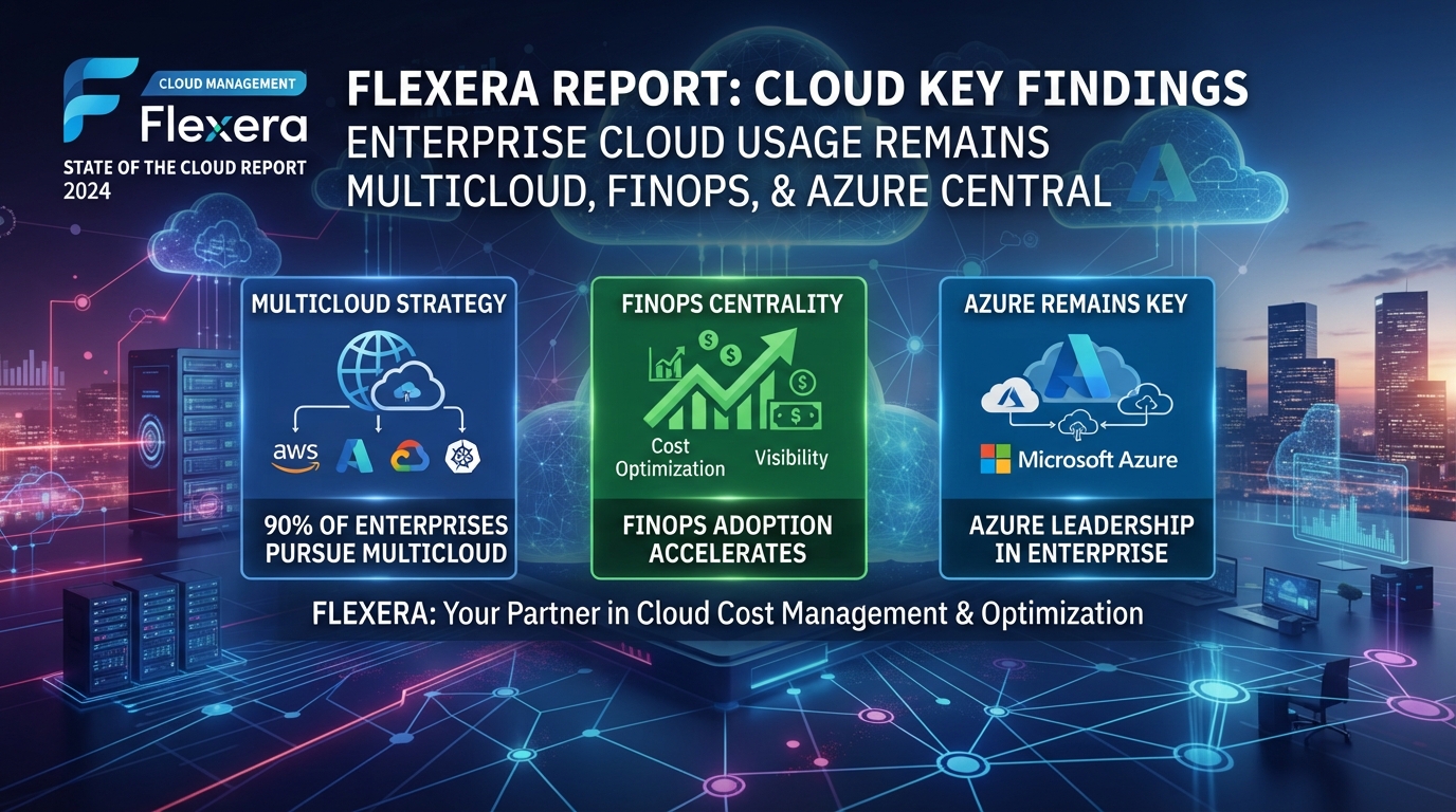 Flexera reports multicloud, FinOps, and Azure remain central in enterprise cloud use