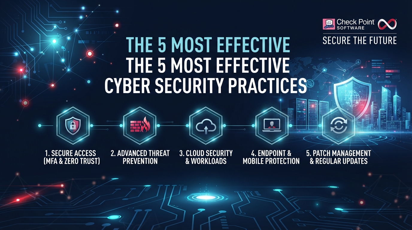The 5 Most Effective Cyber Security Practices – Check Point Software