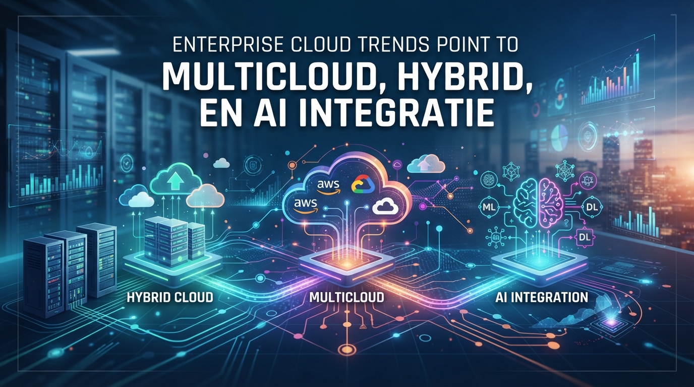 Enterprise cloud trends point to multicloud, hybrid, and AI integration