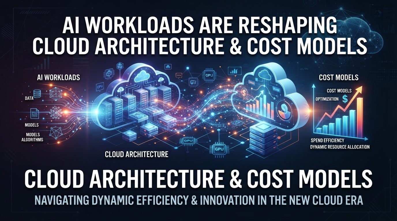 AI workloads are reshaping cloud architecture and cost models