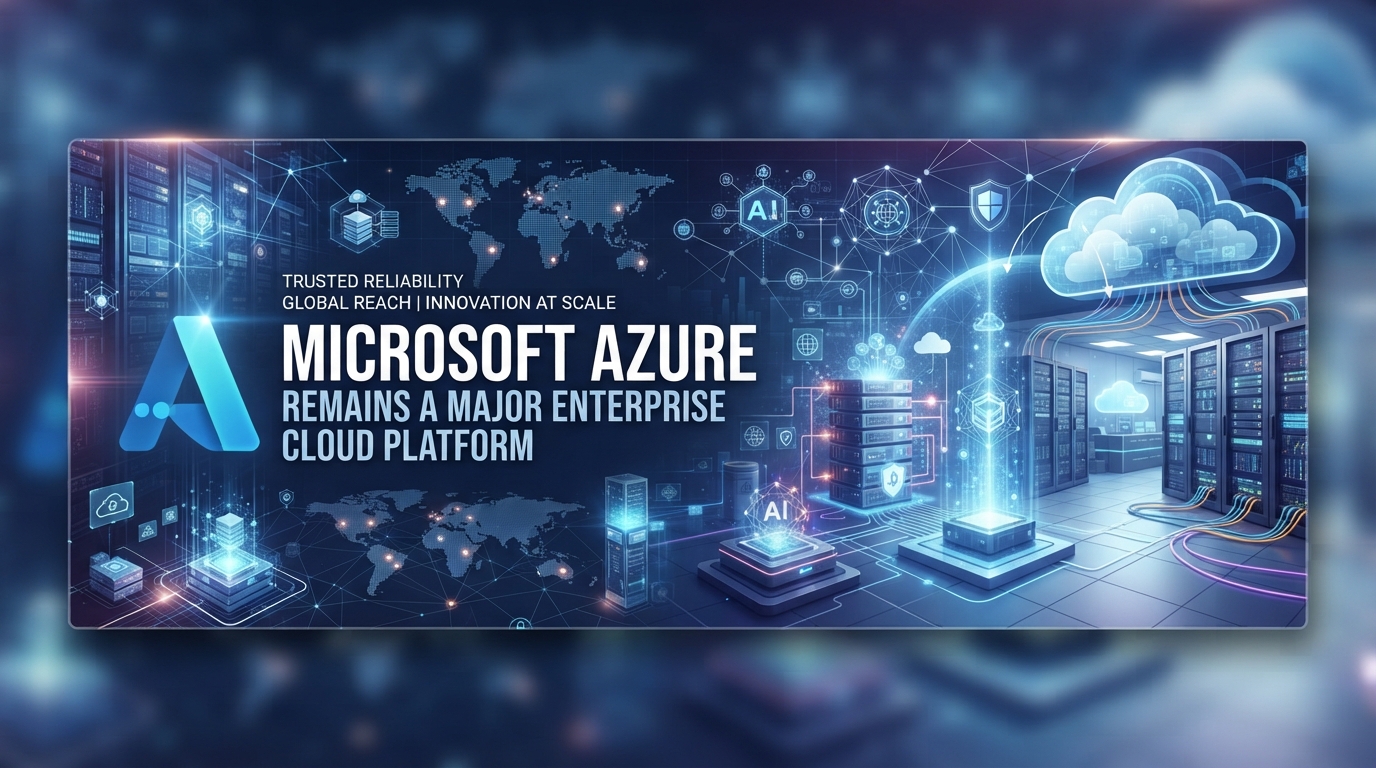 Microsoft Azure remains a major enterprise cloud platform