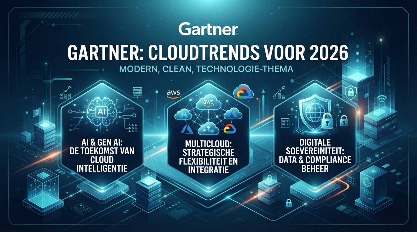 Gartner: cloudtrends voor 2026 draaien om AI, multicloud en digitale soevereiniteit