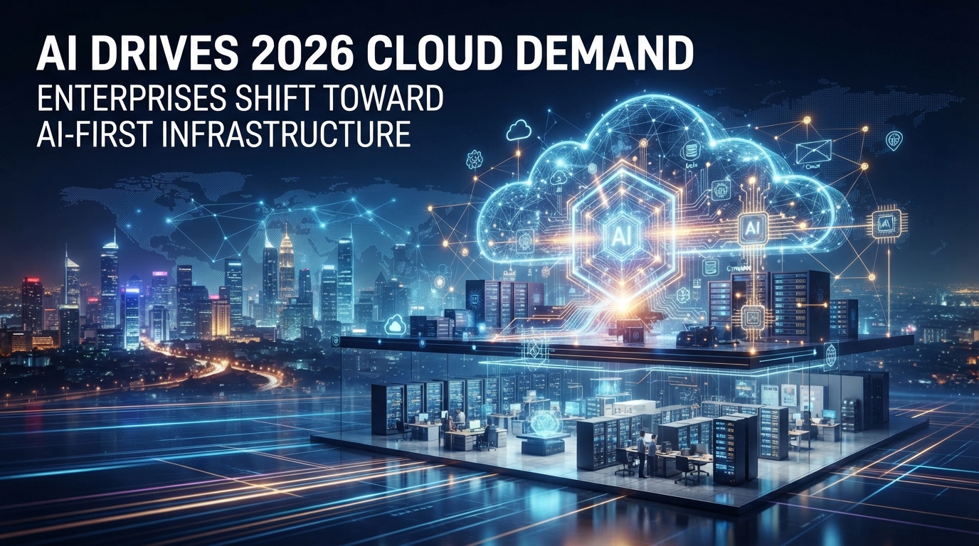 AI drives 2026 cloud demand as enterprises shift toward AI-first infrastructure