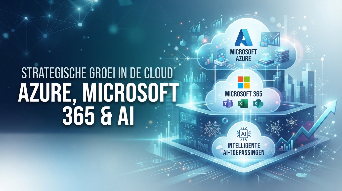 Azure, Microsoft 365 en AI blijven strategisch groeien in de cloud