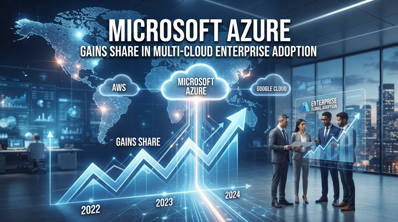 Microsoft Azure gains share in multi-cloud enterprise adoption