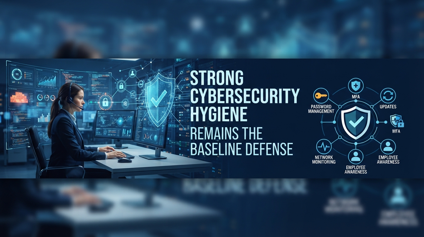 Strong Cybersecurity Hygiene Remains the Baseline Defense
