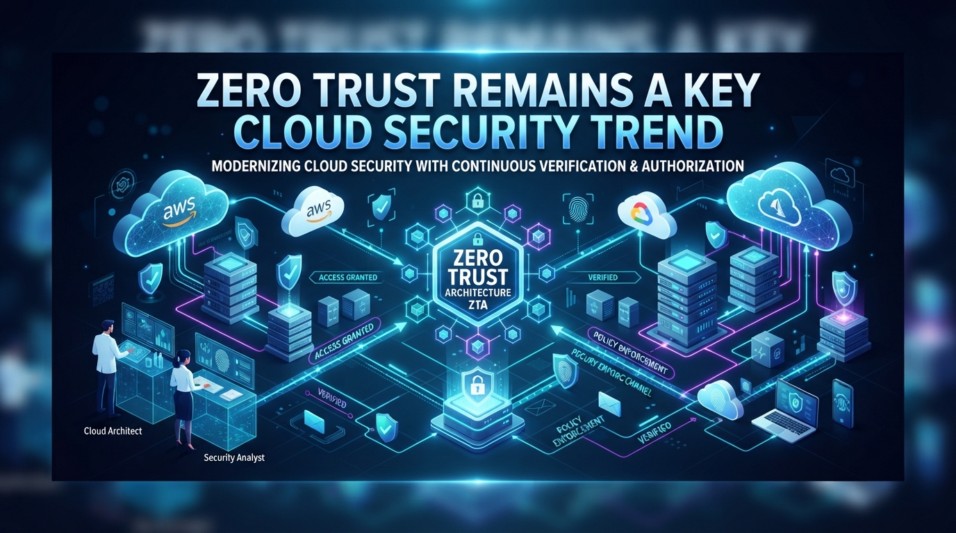 Zero trust remains a key cloud security trend