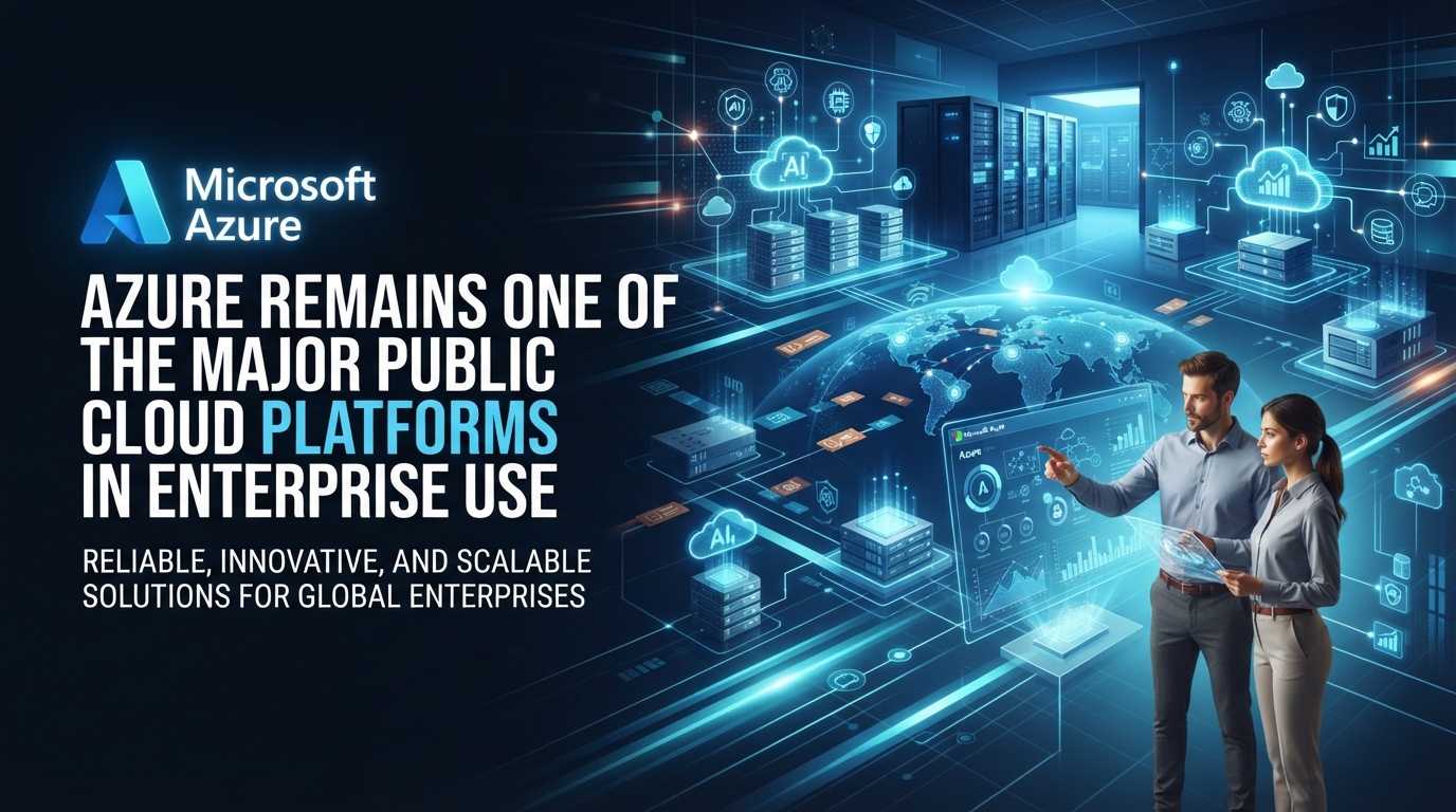 Azure remains one of the major public cloud platforms in enterprise use