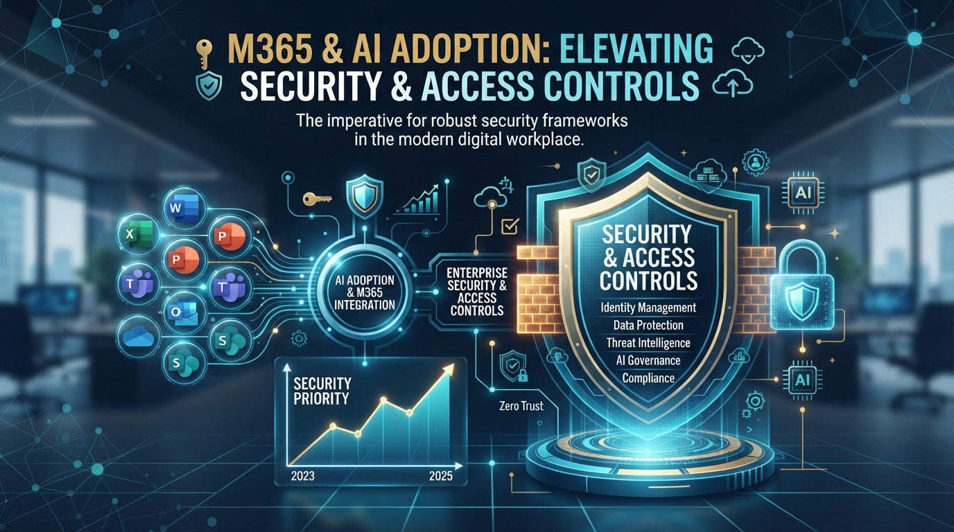 Microsoft 365 and enterprise AI adoption are pushing security and access controls higher on the agenda
