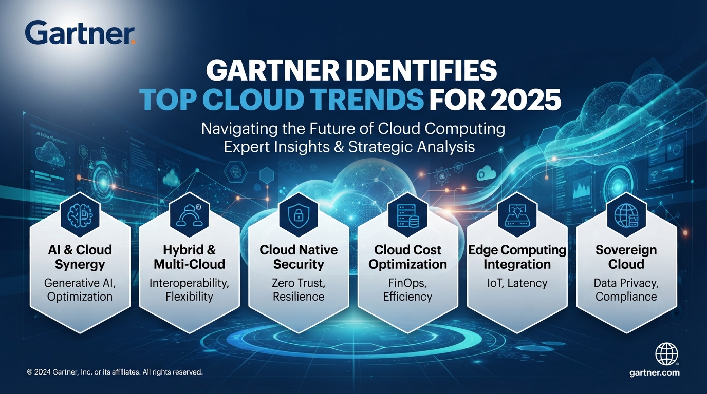 Gartner identifies top cloud trends for 2025