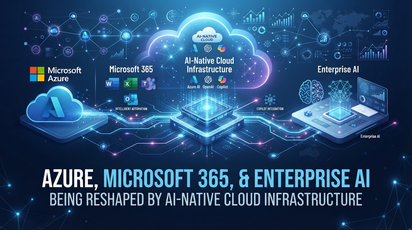 Azure, Microsoft 365, and enterprise AI are being reshaped by AI-native cloud infrastructure