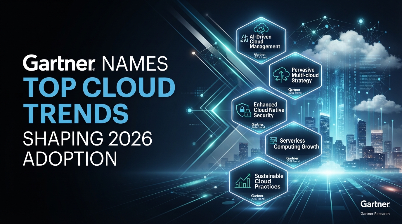 **Gartner names top cloud trends shaping 2026 adoption**