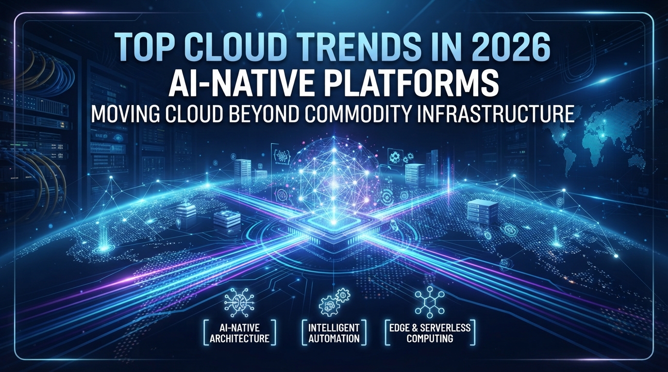 Top cloud trends in 2026: AI-native platforms are moving cloud beyond commodity infrastructure