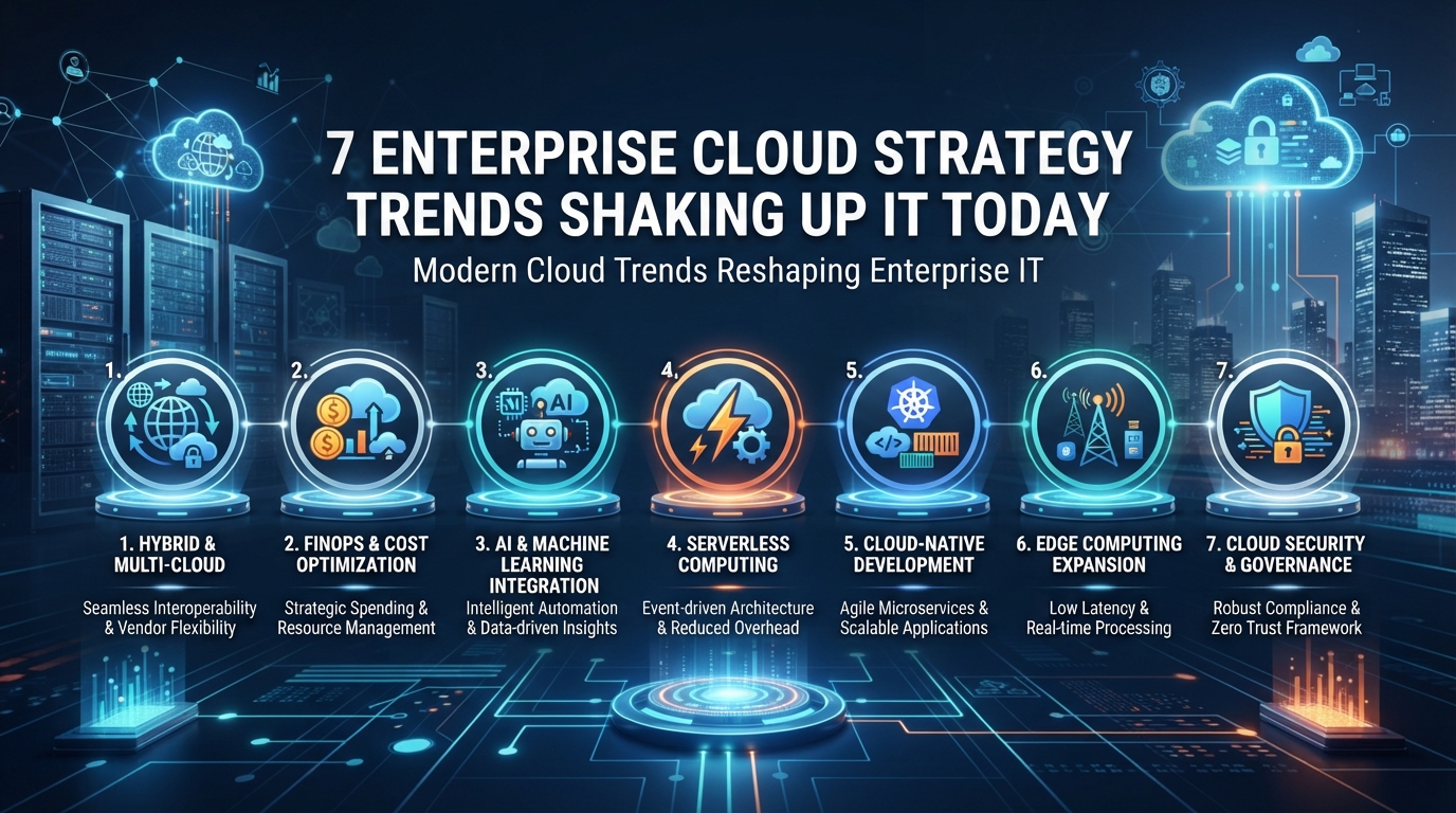 7 enterprise cloud strategy trends shaking up IT today