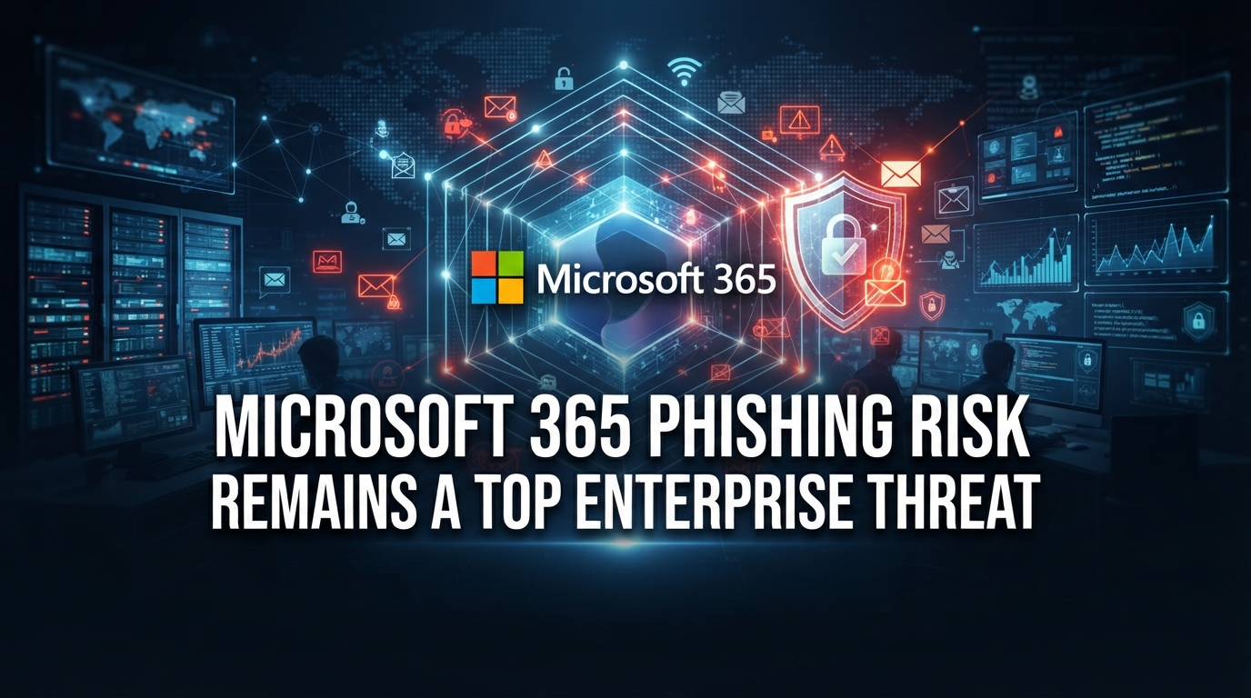 Microsoft 365 phishing risk remains a top enterprise threat